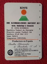 Calendario bolsillo 1980 - bolsillo,