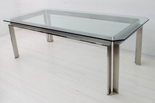 Tavolo da pranzo in acciaio