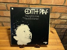 EDITH PIAF The Right To Love