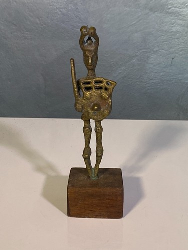 Scultura bronzo bronzetto - scultura,