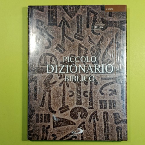 Piccolo dizionario biblico - piccolo,
