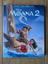 Moana 2 Blu Ray + DVD +