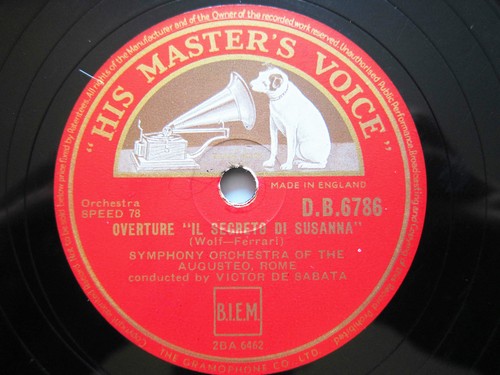 78rpm victor sabata - 78rpm,