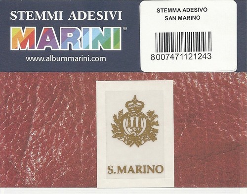 Marini stemma adesivo oro - adesivo,