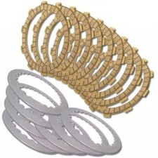 KIT DI DISCHI FRIZIONE GUARNITI + ACC FCC per Honda 750 VT C SHADOW 1993-2000