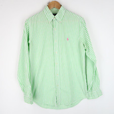 Polo Ralph Lauren uomo camicia a righe con bottoni TG S (T7924)