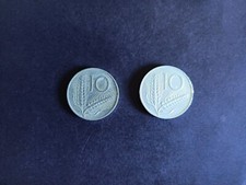 Rare Italy Coins - 10 Lire