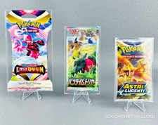 Custodia Bustine Pokemon Yugioh One Piece Magic Protector Case Booster pack