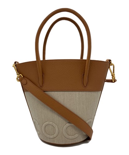 Coccinelle basket bag - basket, brown