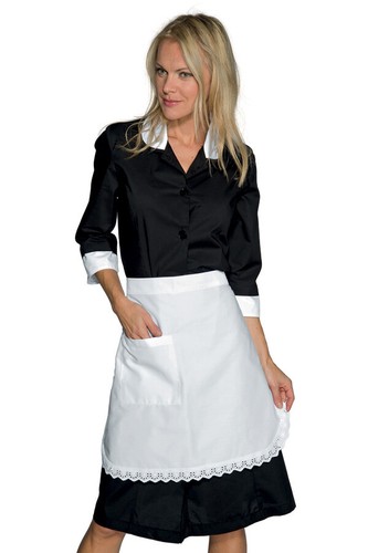 Grembiule cameriera con pizzo - grembiule,