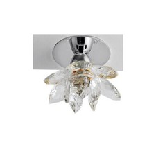 faretto incasso led cristallo