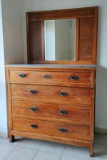 CASSETTIERA VINTAGE CON PIANO