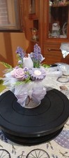 bouquet di fiori Lavanda viola e rosa fatto co la cera eco oliva 