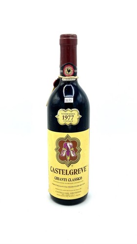 Vintage bottle castelli del - castelli,