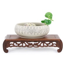 🌿 Base Legno Bonsai Vintage