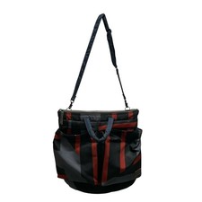 Borsa tote MARNI nera rossa