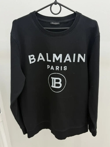 Felpa girocollo balmain - felpa,