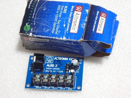 Altronix alsd2 driver sirena - altronix,