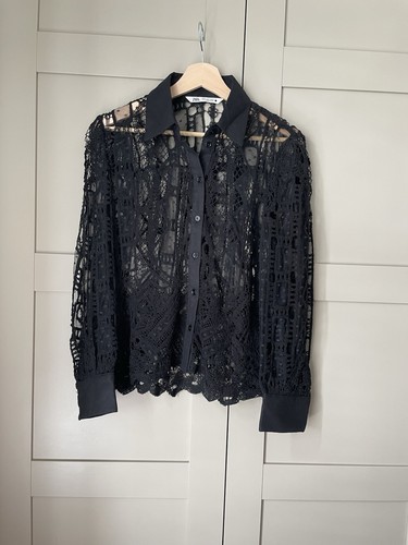 Camicia blusa donna zara nera - camicia,