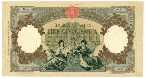 5000 lire capranesi - lire,