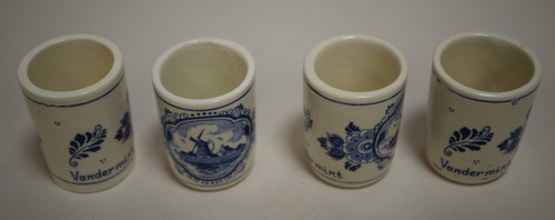 Lotto bicchieri ceramica - 4,