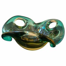 Ciotola moderna Sommerso in vetro di Murano Mid-Century di Seguso, 1970 circa