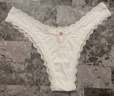 NWT VICTORIA'S SECRET L WHITE