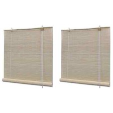 vidaXL Tende a Rullo in Bambù