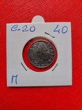  MONETA 20 CENTESIMI 1940  VITTORIO EMANUELE  III