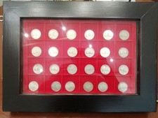 ARGENTO BEL LOTTO NR 24 MONETE  500 LIRE ARGENTO CARAVELLE E CENTENARIO ENTRA