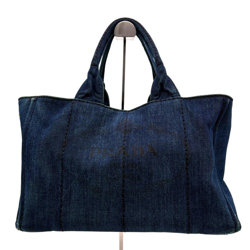Borsa tote prada canapa denim - borsa,