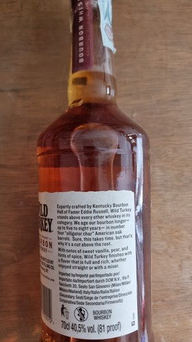 Wild turkey bourbon proof - turkey,