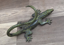 Statua decorazione tavolo maniglia porta ottone vintage lucertola cancello pesante maniglia tirare