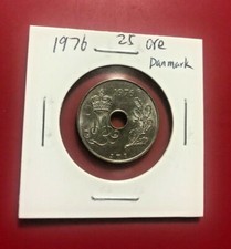 Moneta Danese 25 ORE Del 1976
