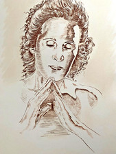 Salvador Dali Pencil Signed