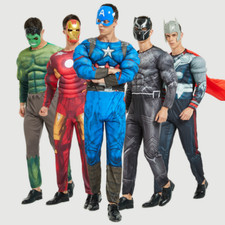 Costume cosplay uomo supereroe