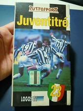 VHS  " JUVENTITRE' " TUTTOSPORT / JUVENTUS LOGOS TV