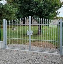 Cancello carrabile in ferro a