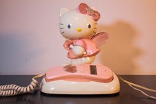 HELLO KITTY TELEFONO - Originale Sanrio - Usato in Ottime condizioni .