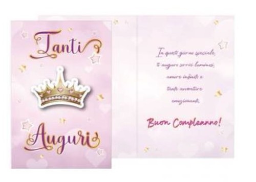 Biglietto buon compleanno - biglietto,