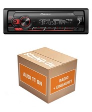 Autoradio Pioneer MVH-S320BT per Audi TT 8N Concert Bose Bluetooth USB