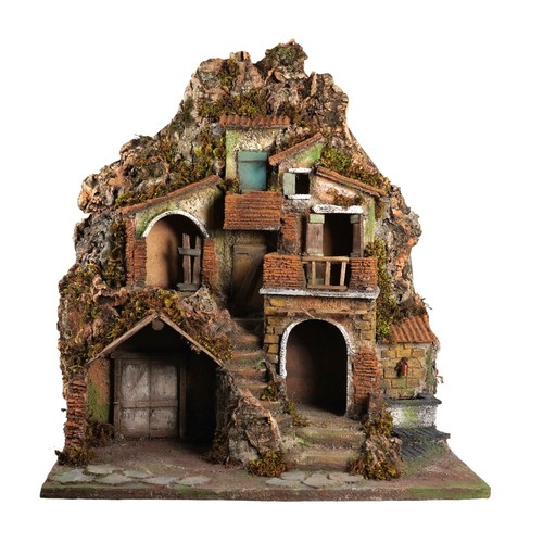 Presepe con fontana - , e