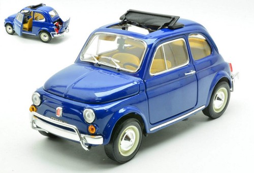 Fiat 500 1968 blue - 1:18,