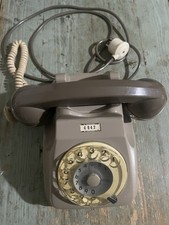 Vintage 1970s 70s Phone Grey