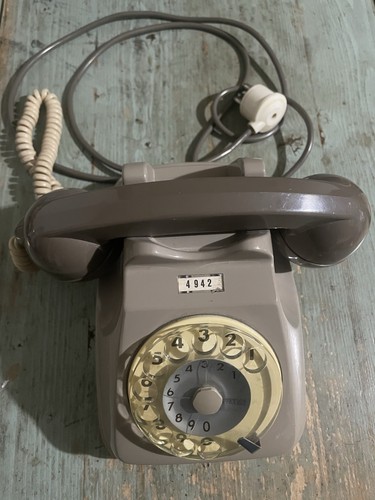 Telefono disco vintage anni - a,