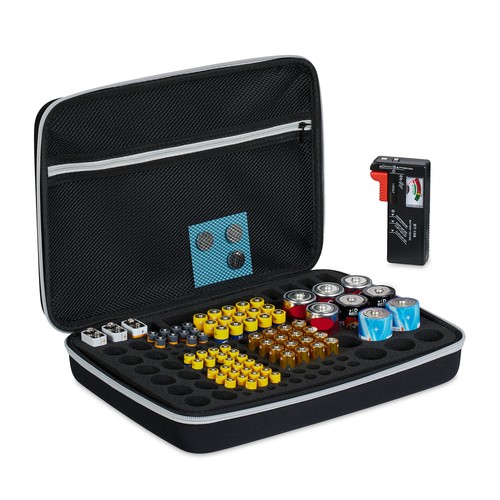 Custodia porta batterie stilo - custodia,
