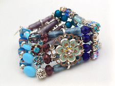 LES GENS DU SUD BRACCIALE VINTAGE MARY  - VETRO E SMALTO