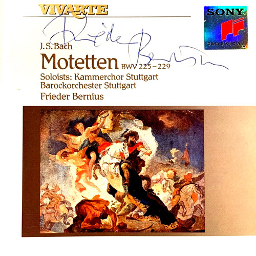 Signed frieder bernius - signed,