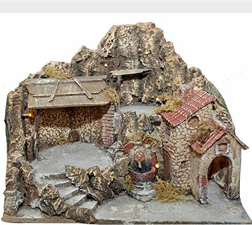 Presepe artigianale con