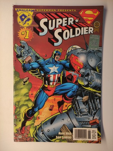Comic marvel amalgam super - comic, dc